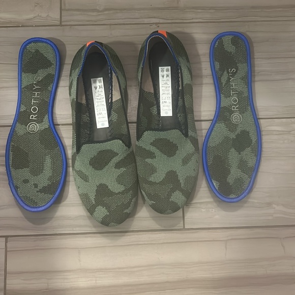 Rothy’s Loafer Olive Camo - Picture 7 of 7